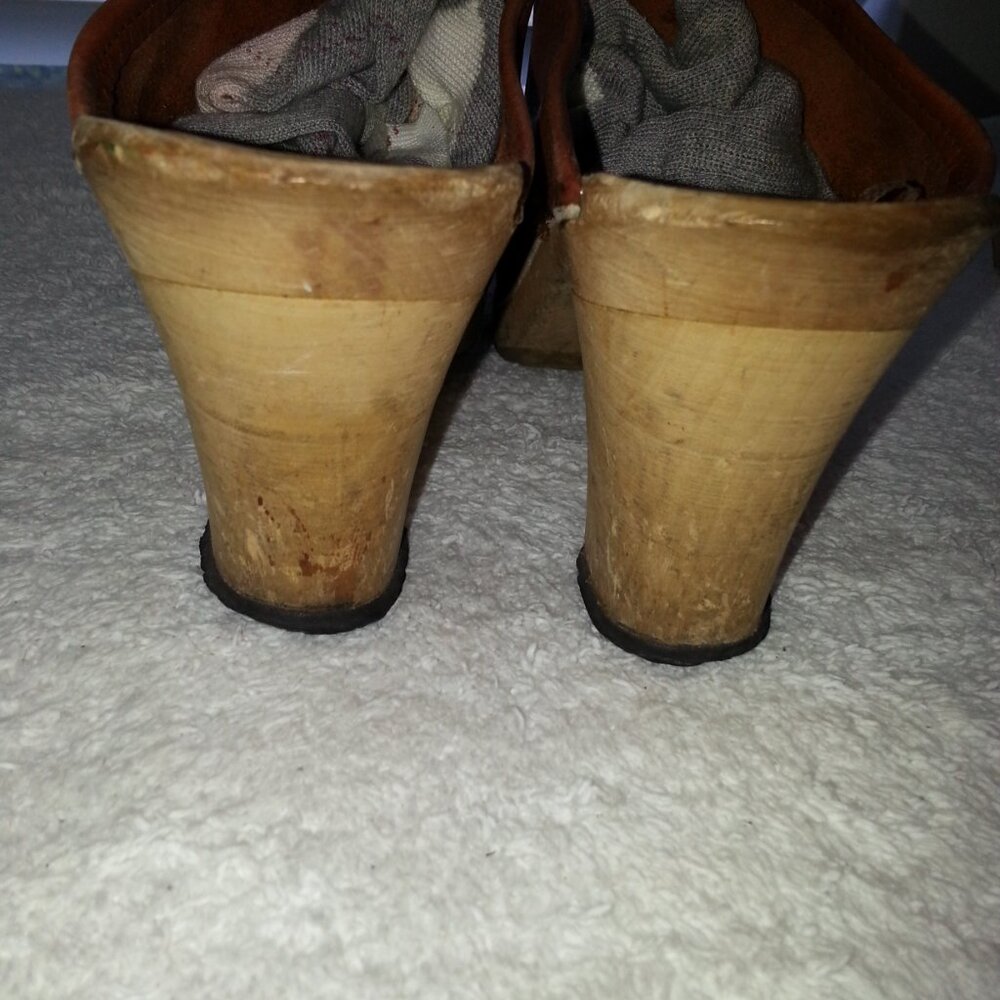 Vintage Swedish MIA Women's Clogs 1980s - Picture 10 of 14